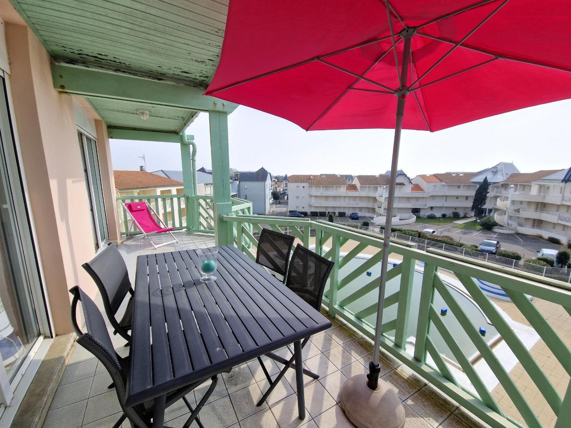 Appartement Avec Piscine, Tennis & Balcon, Centre-Ville Chatelaillon-Plage, 6 Pers, 2 Ch - Fr-1-706-17 מראה חיצוני תמונה
